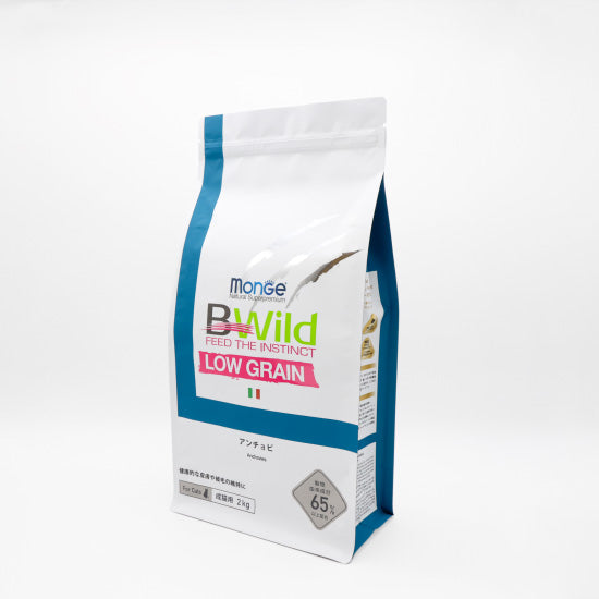 ビーワイルド B Wild キャットフード アンチョビ用 ローグレイン 2kg