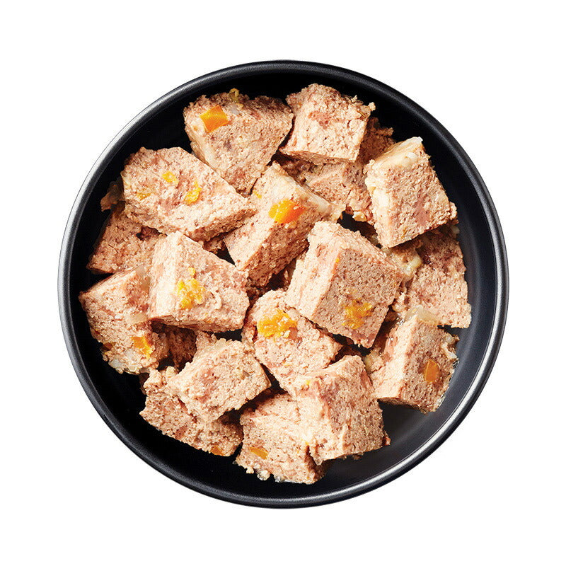 シーザー ドッグフード トレイ 成犬用 自然素材レシピ 平飼いチキン＆にんじん・いんげん 85g 缶詰