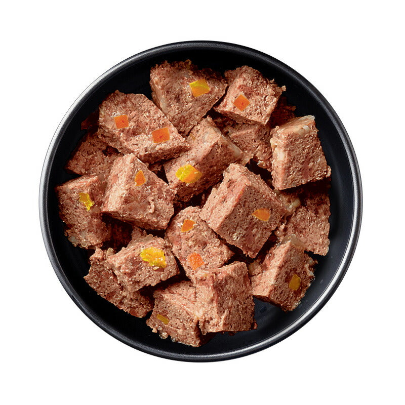 シーザー ドッグフード トレイ 成犬用 自然素材レシピ ラム＆さつまいも・にんじん 85g 缶詰
