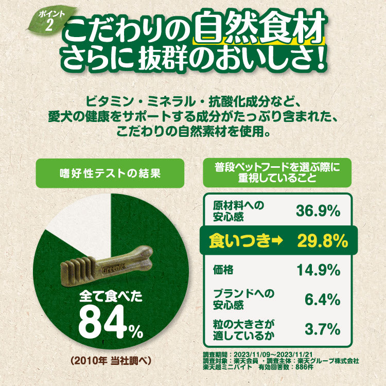 グリニーズプラス 口臭ケア 超小型犬用 体重2-7kg 6本入り