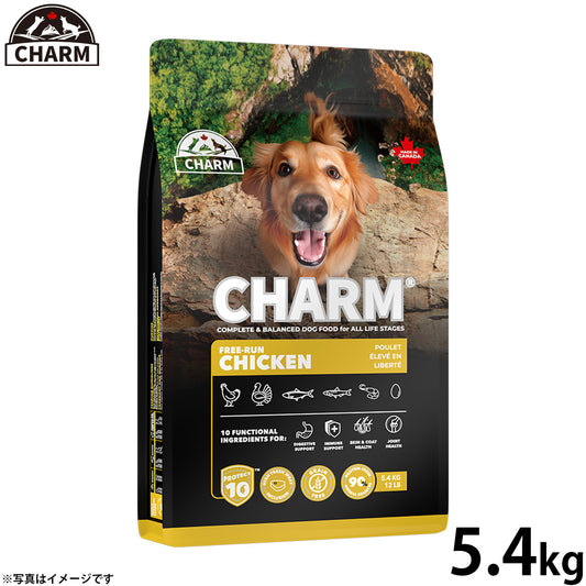 チャーム CHARM フリーランチキン ドッグフード グレインフリー 5.4kg