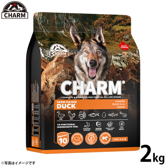 チャーム CHARM ファームレイズドダック ドッグフード グレインフリー 2kg
