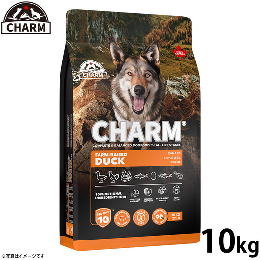 チャーム CHARM ファームレイズドダック ドッグフード グレインフリー 10kg