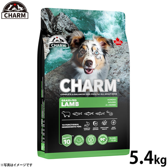 チャーム CHARM グラスフェッドラム ドッグフード グレインフリー 5.4kg