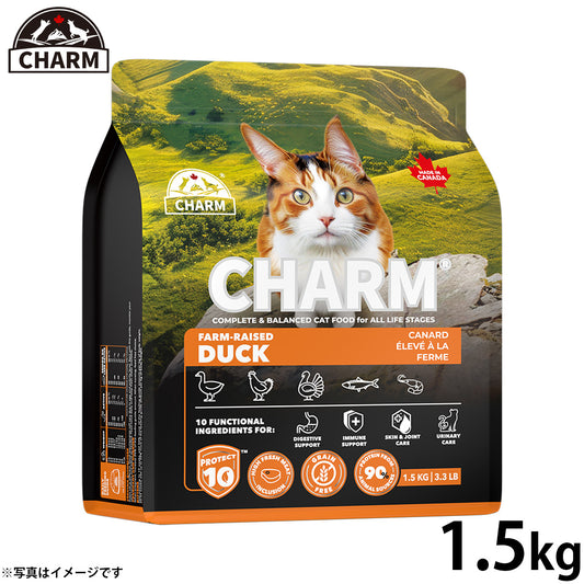 チャーム CHARM ファームレイズドダック キャットフード グレインフリー 1.5kg