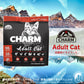 チャーム CHARM キャットフード アダルトキャット 成猫用 穀物不使用 340g×36個セット