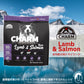 チャーム CHARM ドッグフード ラム＆サーモンドッグ 全年齢用 穀物不使用 340g×36個セット