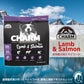 チャーム CHARM ドッグフード ラム＆サーモンドッグ 全年齢用 穀物不使用 1kg×12個セット