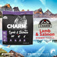 チャーム CHARM キャットフード ラム＆サーモンキャット 全年齢用 穀物不使用 1kg×12個セット