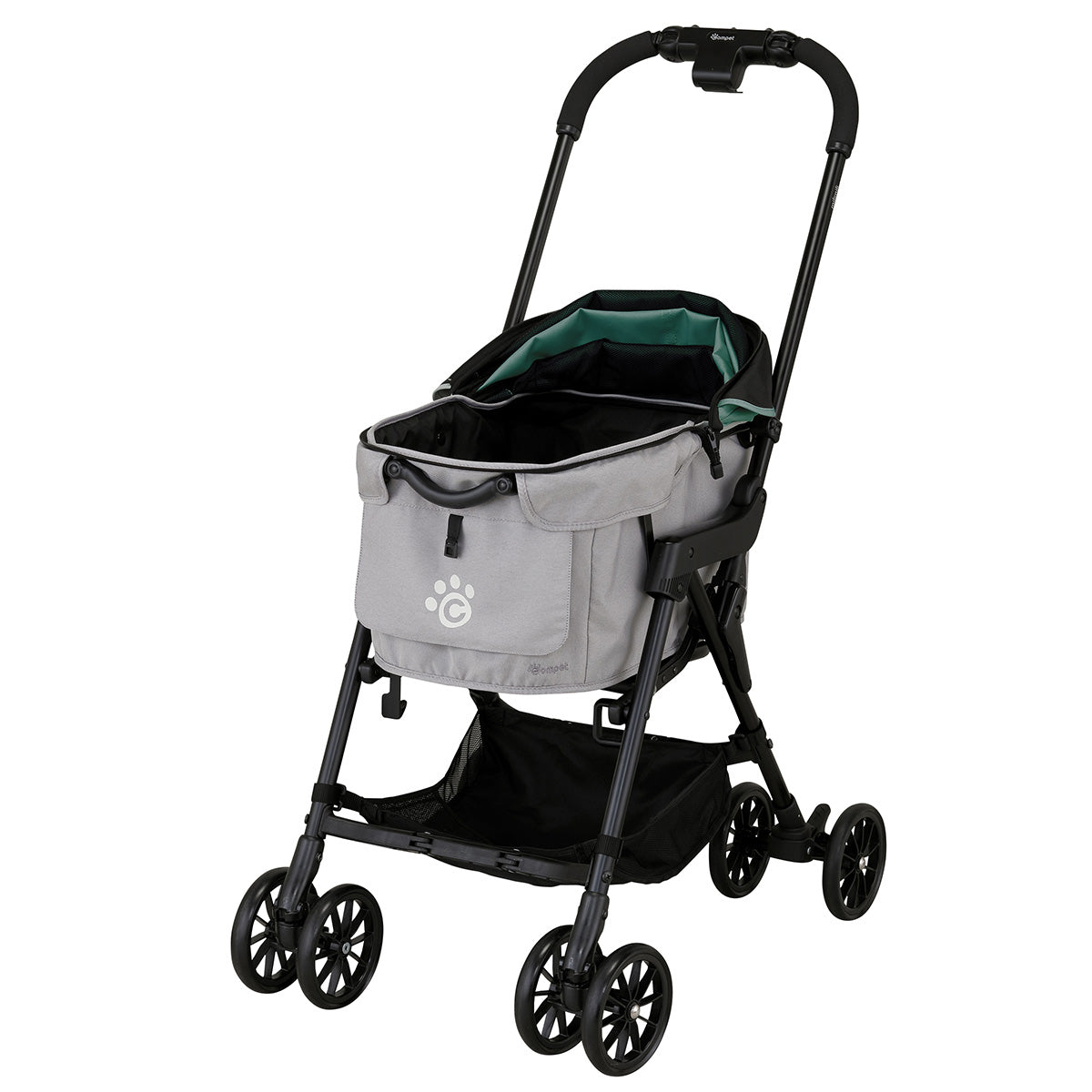 コンビ combi コムペット compet ミリミリ milimili ペットカート バギー ワイビオグリーンｘライト