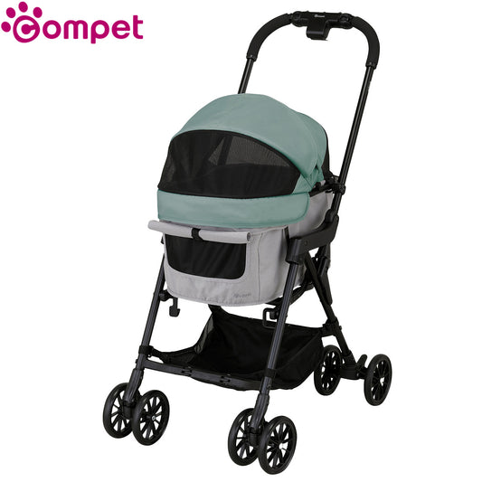 コンビ combi コムペット compet ミリミリ milimili ペットカート バギー ワイビオグリーンxライト