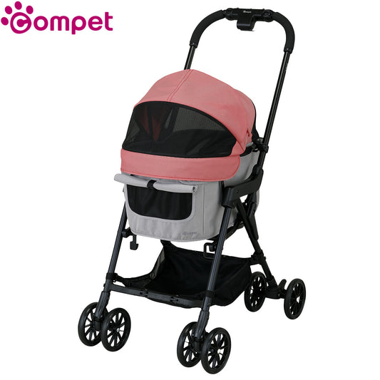 コンビ combi コムペット compet ミリミリ milimili ペットカート バギー サンセットレッドxライト