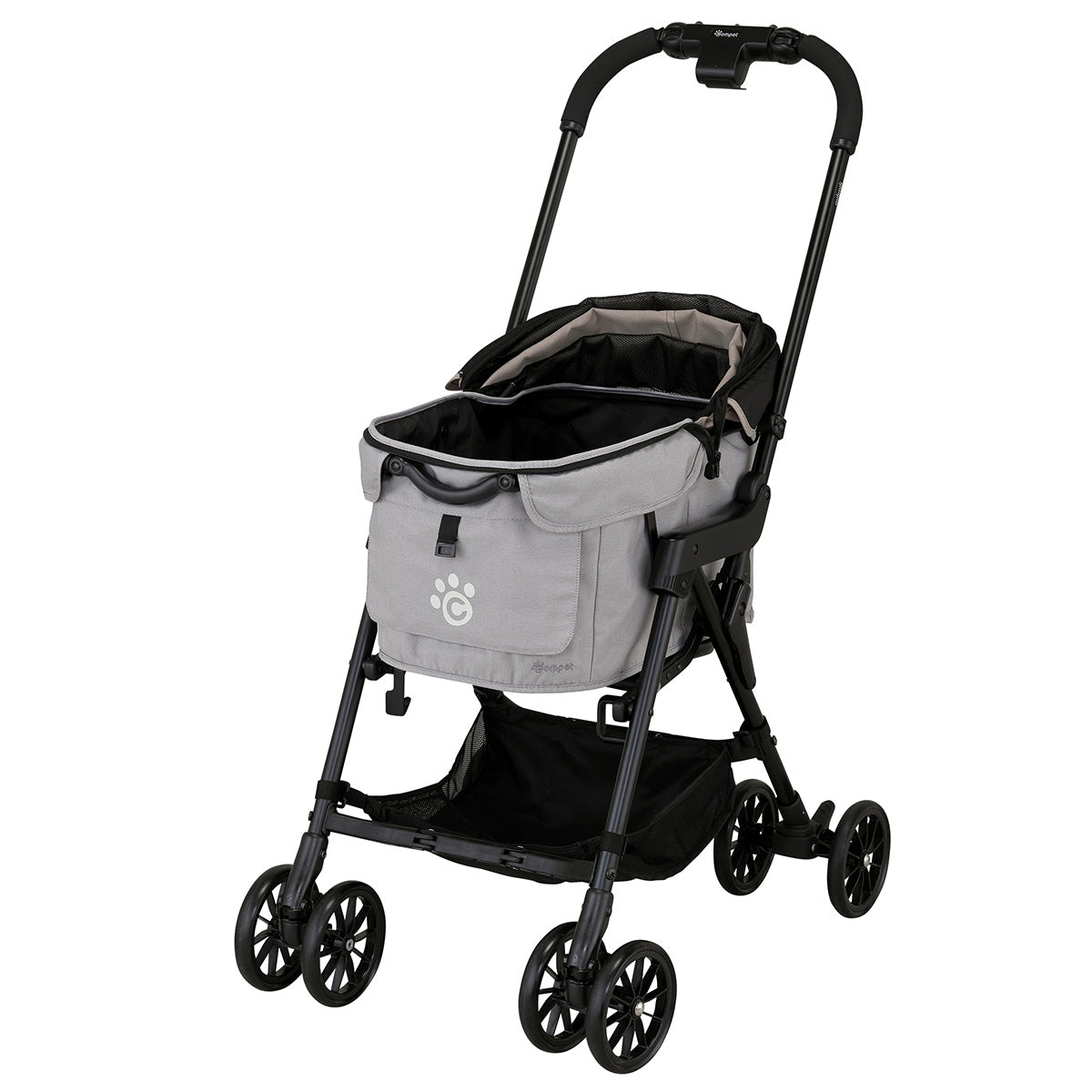 コンビ combi コムペット compet ミリミリ milimili ペットカート バギー ウォーターエッジベージュｘライト