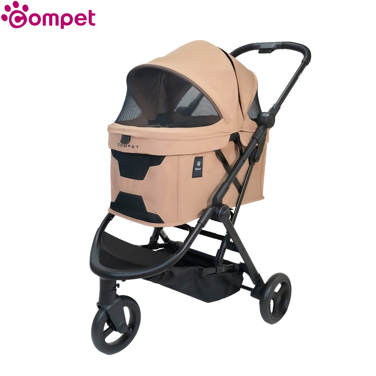 コンビ combi コムペット compet ルルテイル lulutail ペットカート ティキブラウン