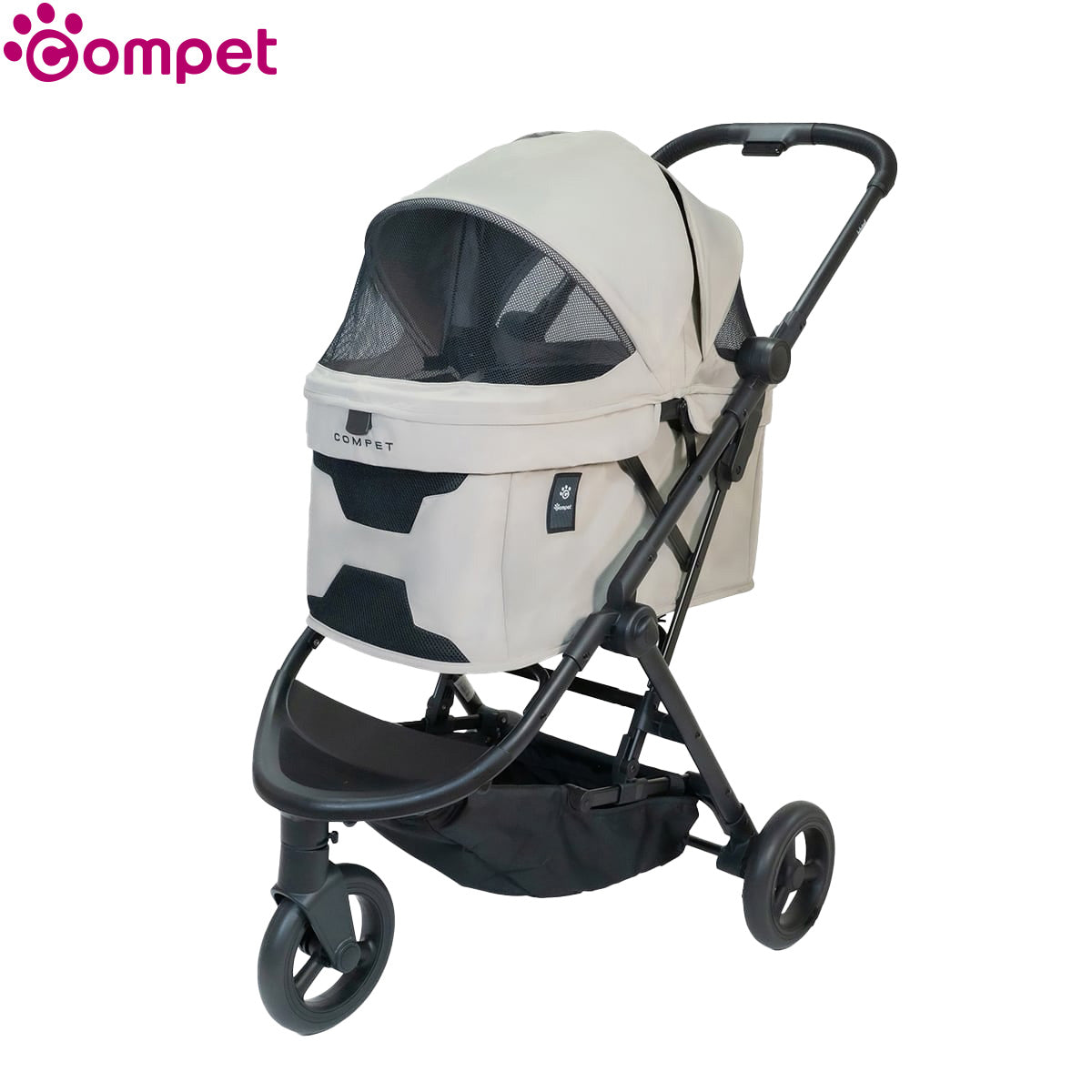 コンビ combi コムペット compet ルルテイル lulutail ペットカート ワイキキベージュ