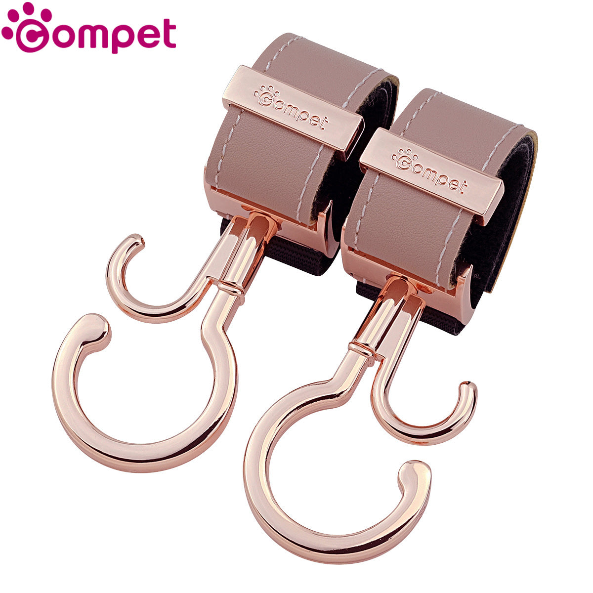 コムペット compet ペットカートフックBOX ピンクゴールドｘKUSUMIピンク