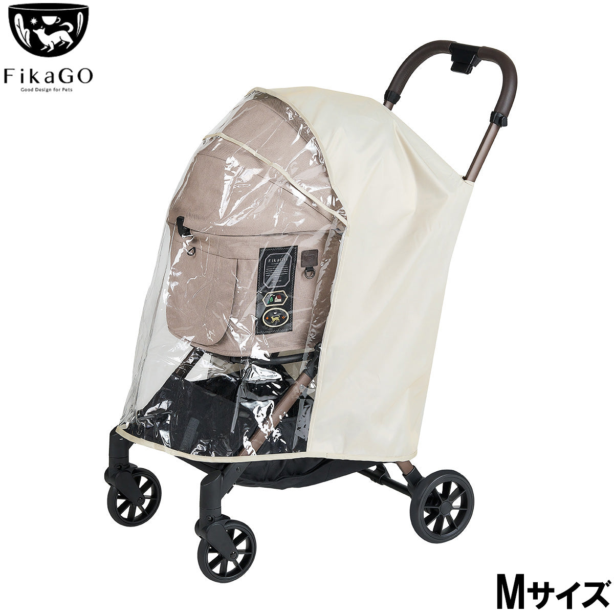 コンビ combi コムペット compet フィカゴー FikaGO レインカバー ロング RAIN COVER LONG M ベージュ