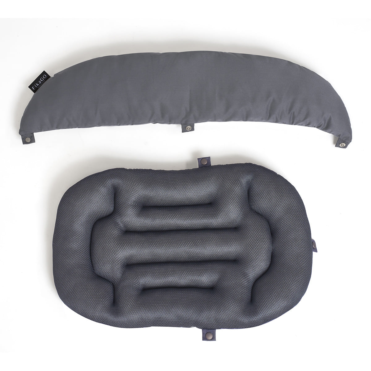 コンビ combi コムペット compet フィカゴー FikaGO マッシュルーム MUSHROOM CUSHION PILLOW SET L グレー