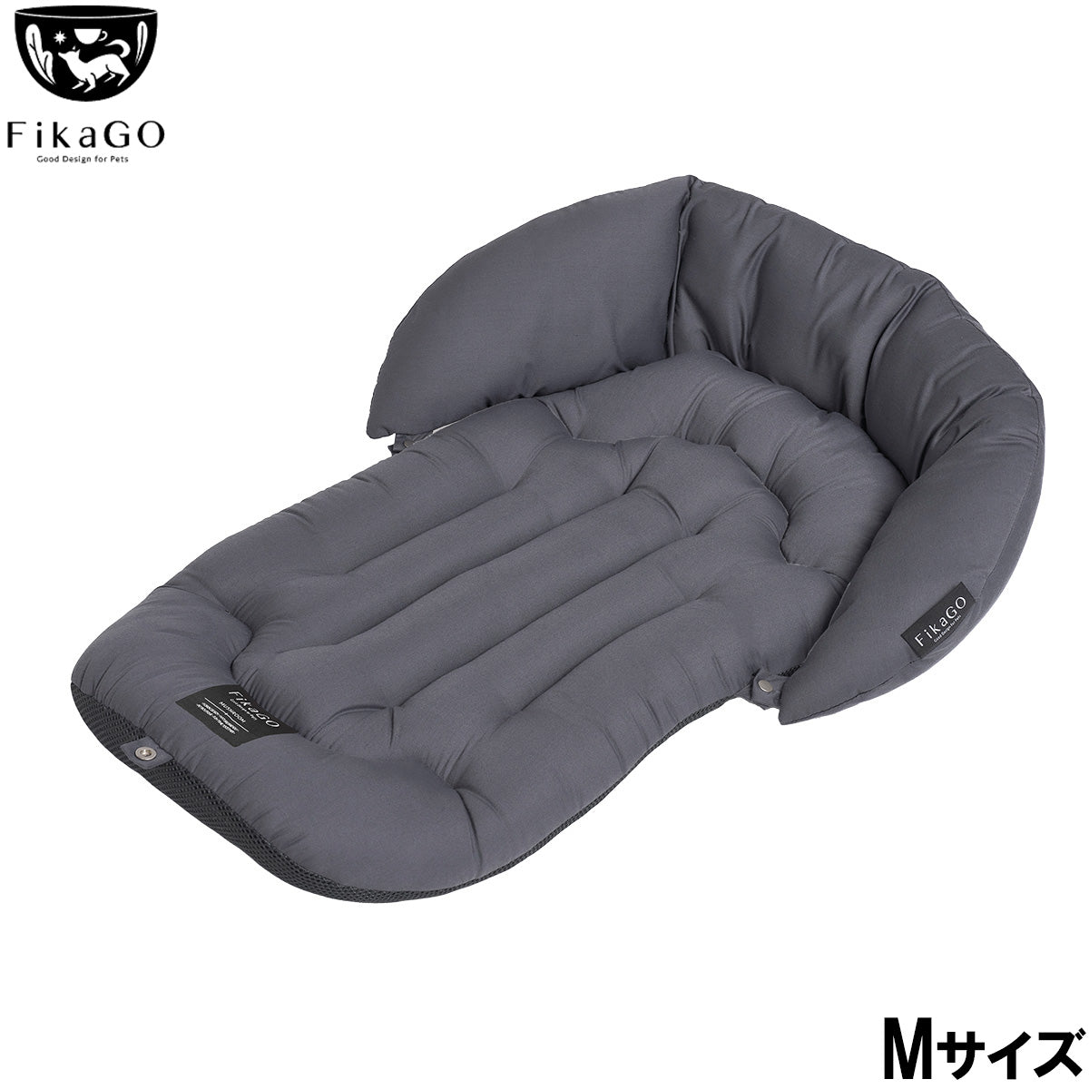 コンビ combi コムペット compet フィカゴー FikaGO マッシュルーム MUSHROOM CUSHION PILLOW SET M グレー