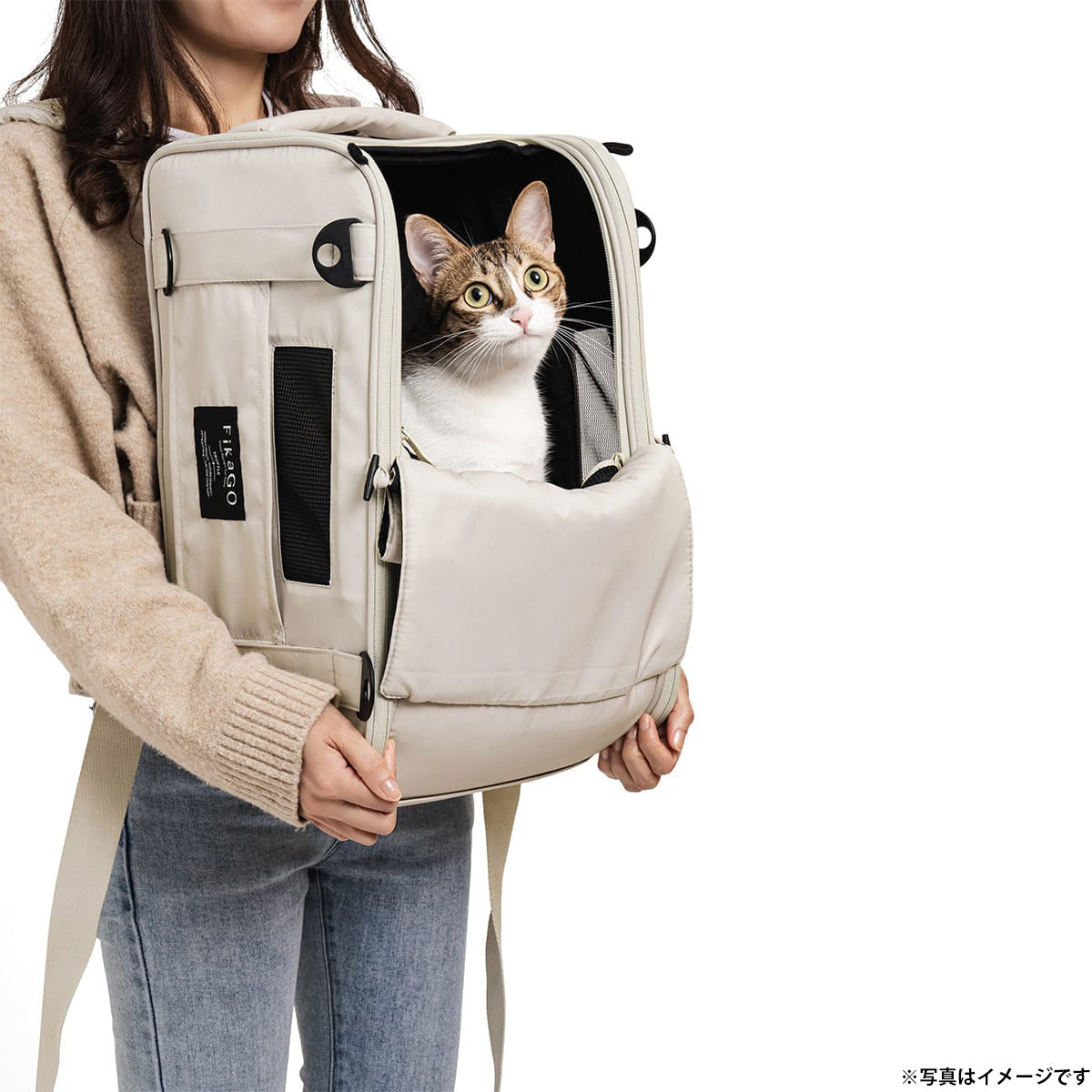 コンビ combi コムペット compet フィカゴー FikaGO ペットキャリー トリュフ TRUFFLE クリーミークラウド