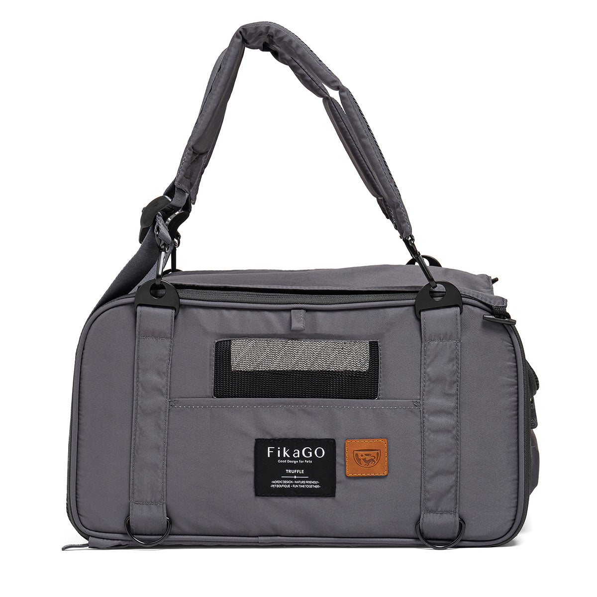 コンビ combi コムペット compet フィカゴー FikaGO ペットキャリー トリュフ TRUFFLE グレー