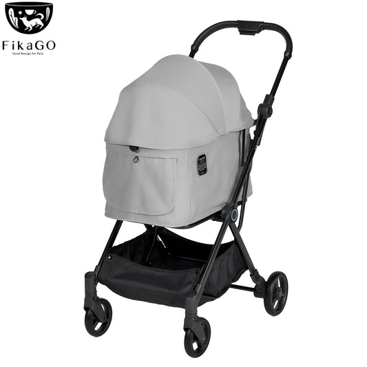 コンビ combi コムペット compet フィカゴー FikaGO ライト LITE ペットカート クールグレー