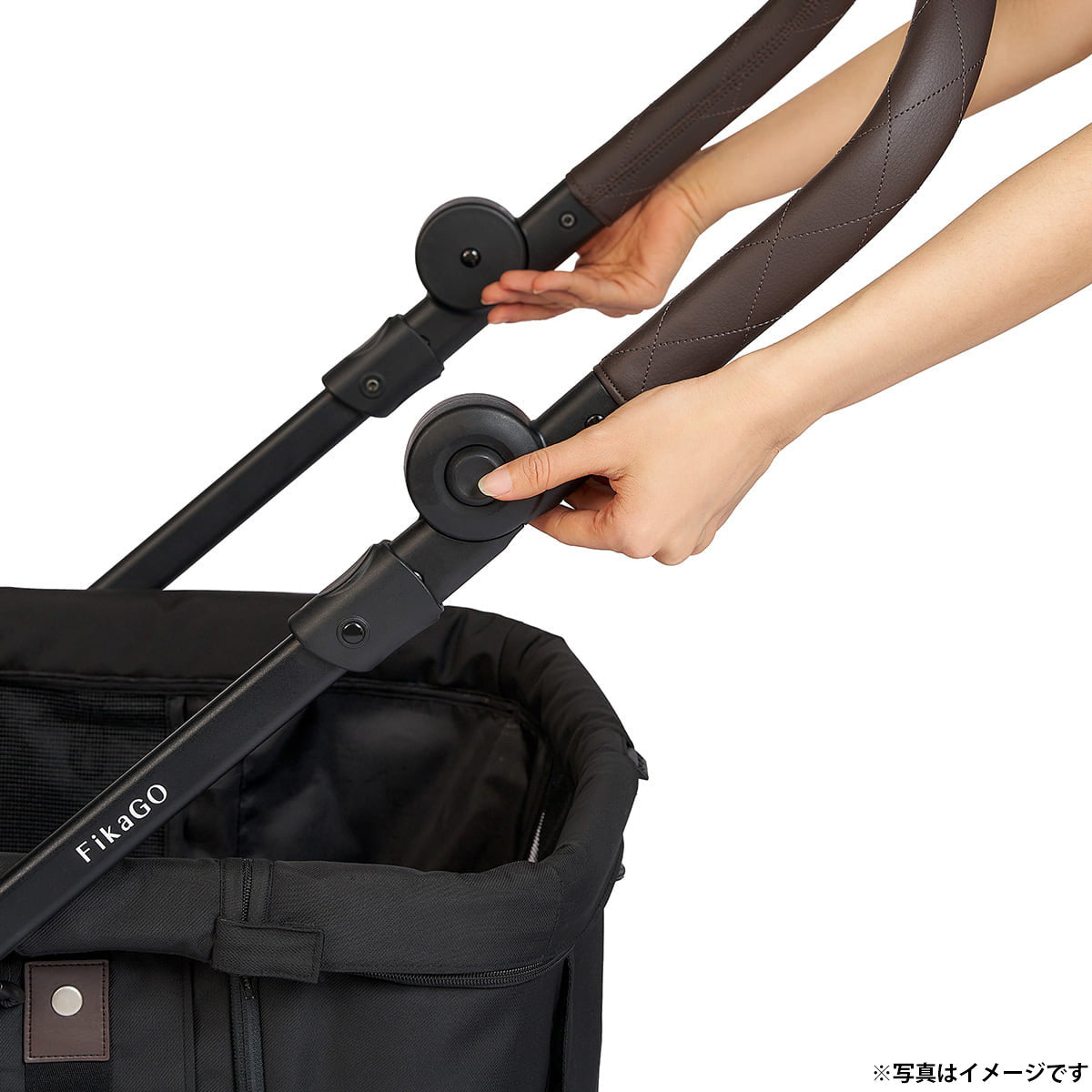 コンビ combi コムペット compet フィカゴー FikaGO クロス KROSS ペットカート ブラック