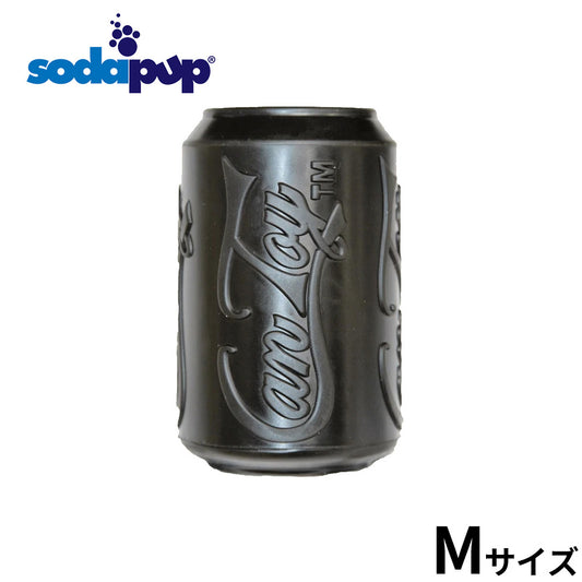 ソダパップ チュートイ&トリートディスペンサー マグナム 缶トイ M ブラック【送料無料】