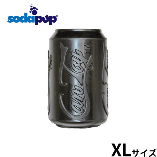 ソダパップ チュートイ＆トリートディスペンサー マグナム 缶トイ XL ブラック【送料無料】