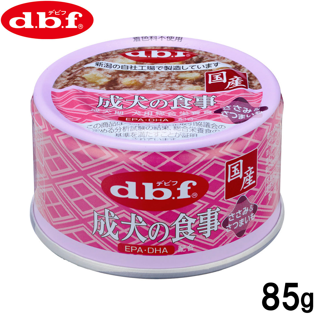 デビフ d.b.f ドッグフード 成犬の食事 ささみ＆さつまいも 85g 国産 犬