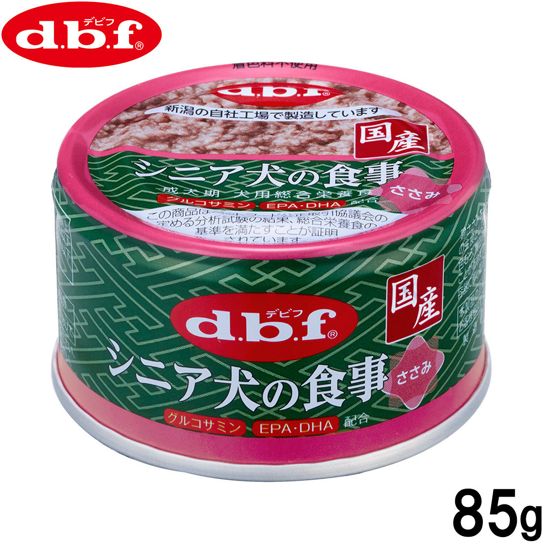 デビフ d.b.f ドッグフード シニア犬の食事 ささみ 85g 国産 犬