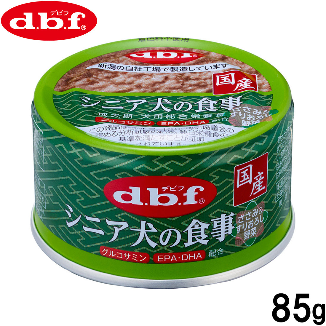 デビフ d.b.f ドッグフード シニア犬の食事 ささみ＆すりおろし野菜 85g 国産 犬