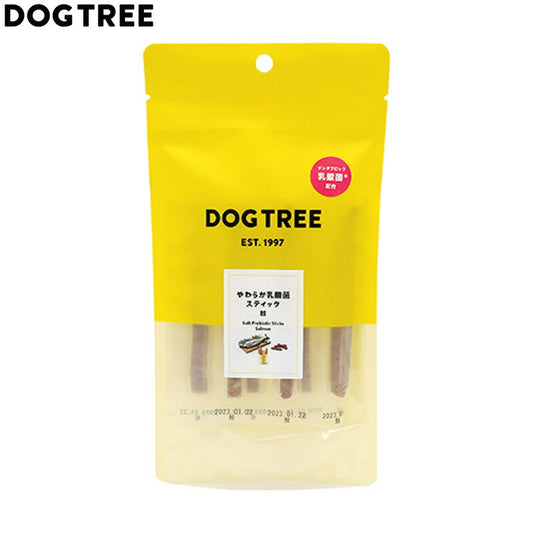 ドッグツリー 犬用おやつ やわらか乳酸菌スティック 鮭 6本 国産 無添加