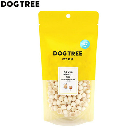 ドッグツリー 犬用おやつ カルシウムボーロ ミニ 乳酸菌 M 約100g 国産 無添加