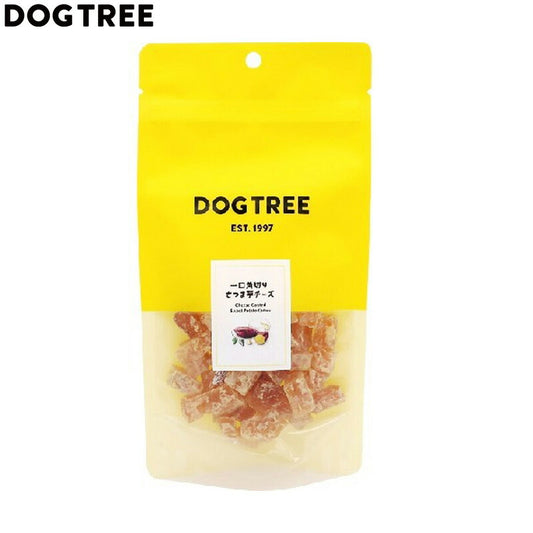 ドッグツリー 犬用おやつ 一口角切り さつま芋チーズ M 約70g 国産 無添加