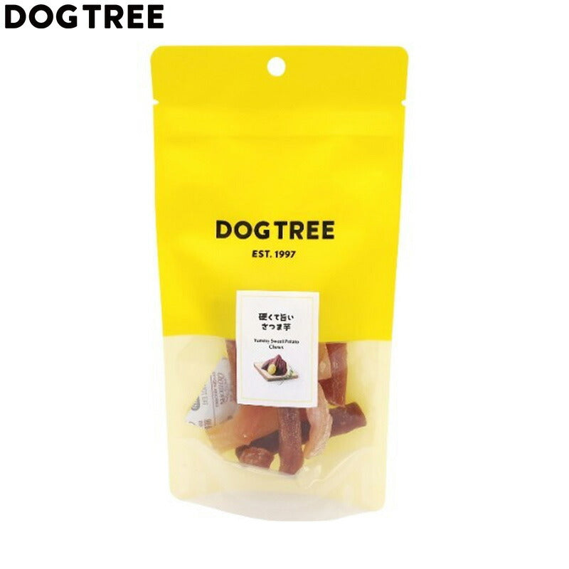 ドッグツリー 犬用おやつ 硬くて旨い さつま芋 約70～75g 国産 無添加