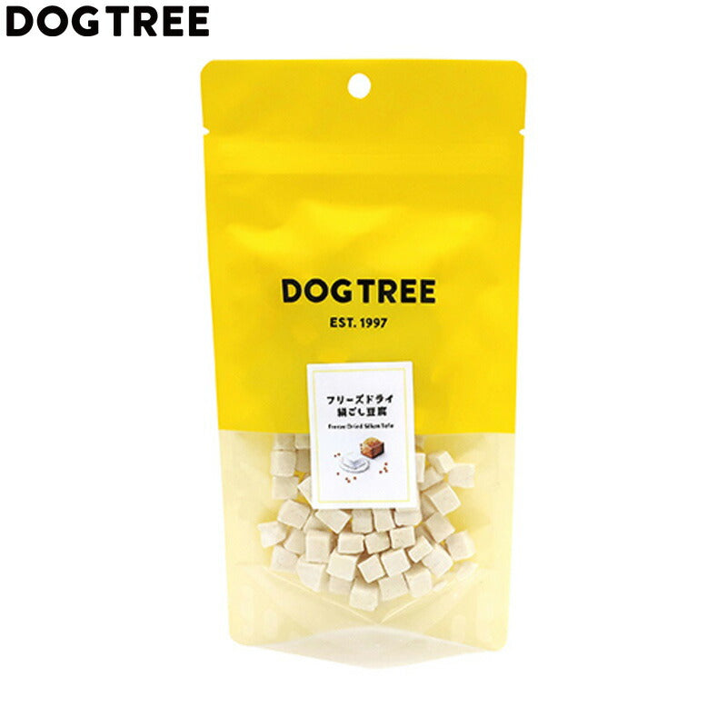 ドッグツリー 犬用おやつ フリーズドライ 絹ごし豆腐 M 約15g 国産 無添加