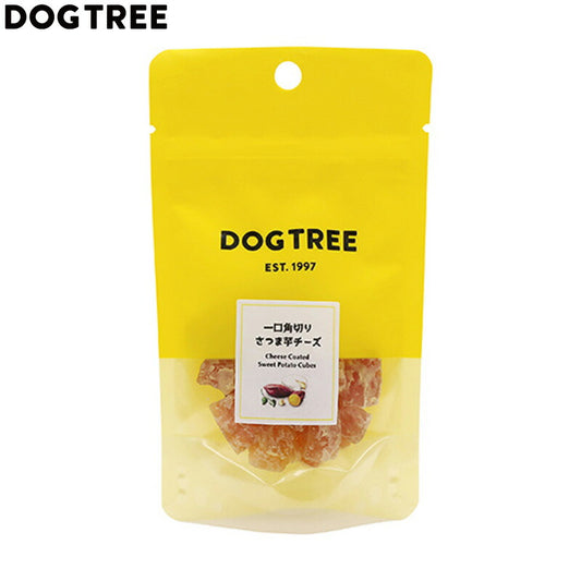 ドッグツリー 犬用おやつ 一口角切り さつま芋チーズ S 約20g 国産 無添加
