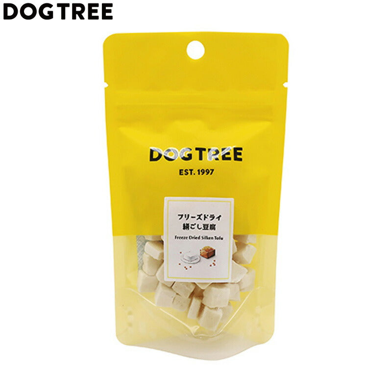 ドッグツリー 犬用おやつ フリーズドライ 絹ごし豆腐 S 約8g 国産 無添加