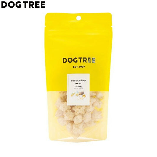 ドッグツリー 犬用おやつ うるち米スナック 酵素入り M 約25g 国産 無添加