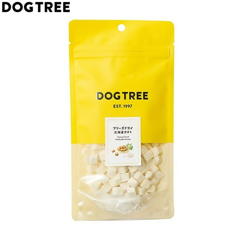 ドッグツリー 犬用おやつ フリーズドライ北海道ポテト M 約20g 国産 無添加