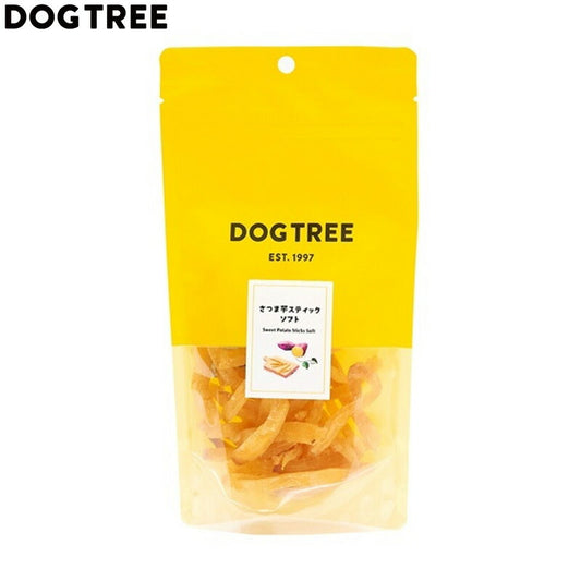 ドッグツリー 犬用おやつ さつま芋スティックソフト S 約20g 国産 無添加