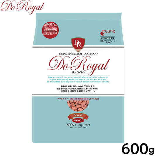 ドゥロイヤル Do Royal ドッグフード シニア セミモイスト 半生タイプ 600g