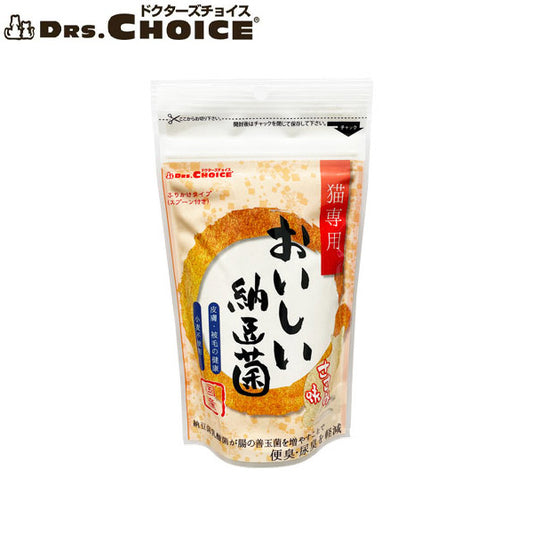 ドクターズチョイス 猫用おやつ おいしい納豆菌ささみ味 80g