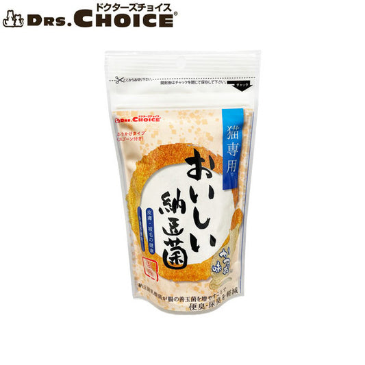 ドクターズチョイス 猫用おやつ おいしい納豆菌かつお味 80g