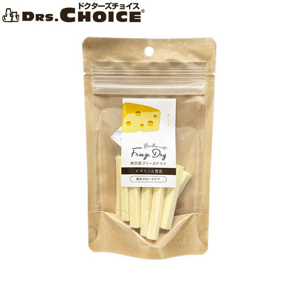 ドクターズチョイス 犬用おやつ 納豆菌フリーズドライ チーズ 30g