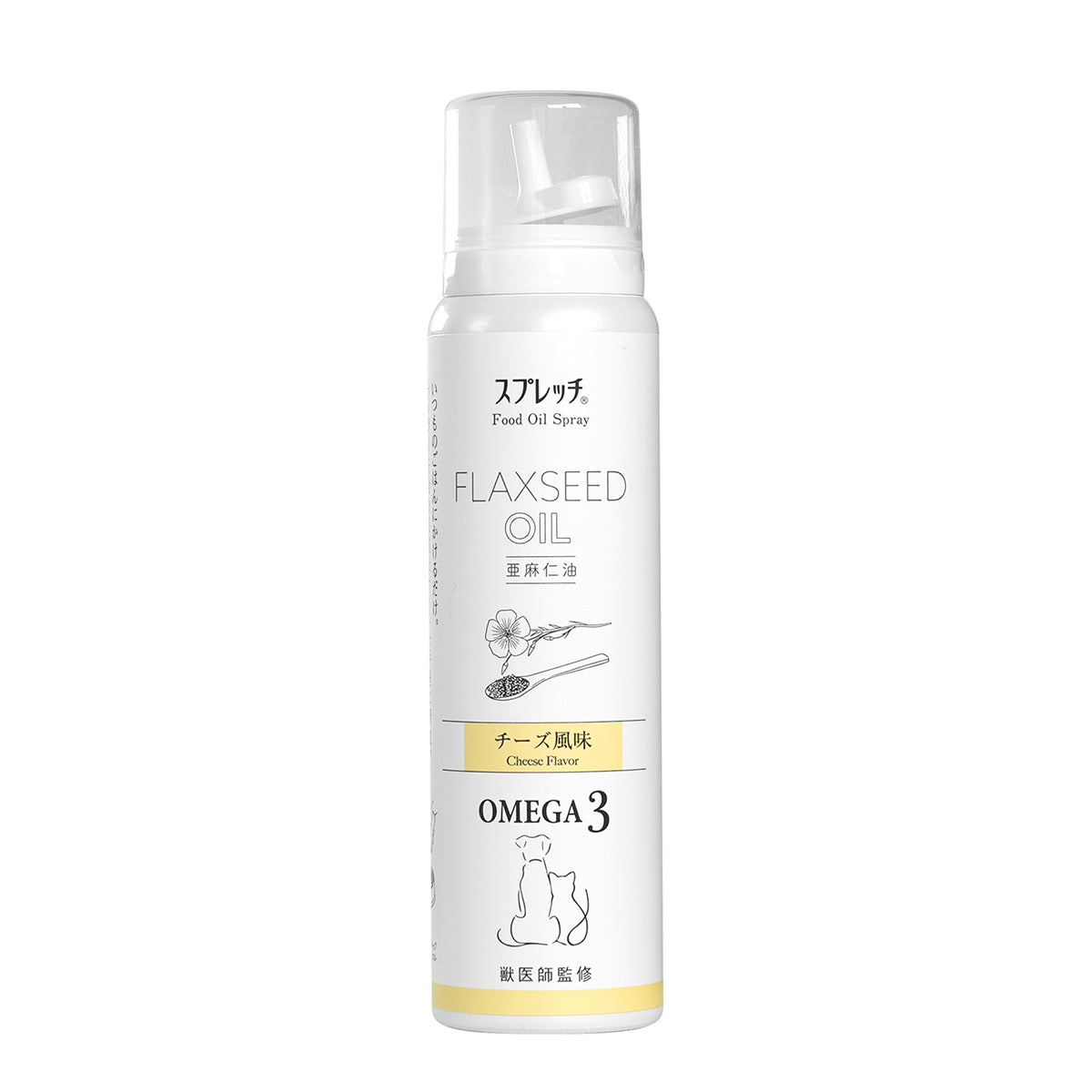 スプレッチ MINI ミニ 犬猫用 （アマニ油 チーズ風味） 60ml