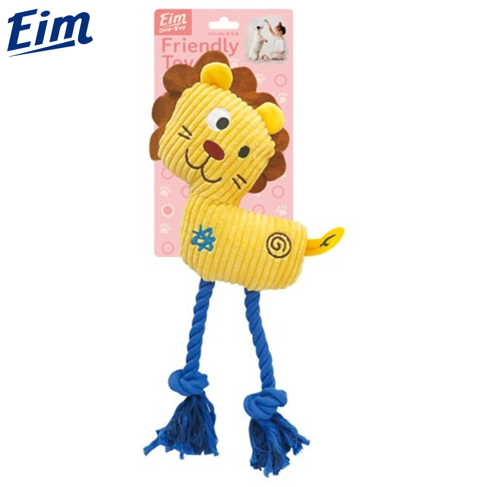 EIM PET エイムペット 犬用おもちゃ ロープトイ ライオンさん
