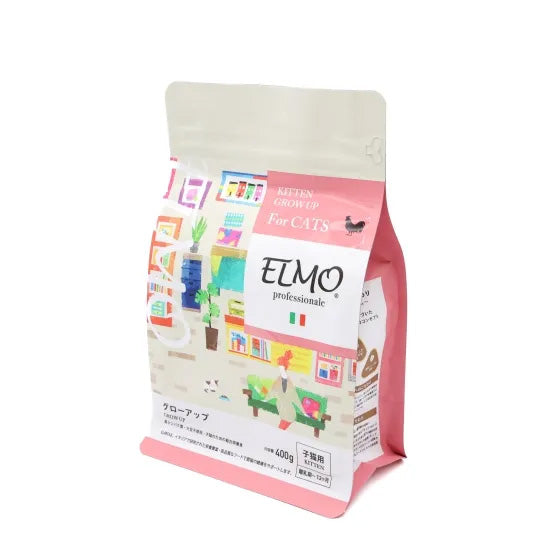 エルモ ELMO キャットフード キトン GROW UP プロフェッショナーレ 400g