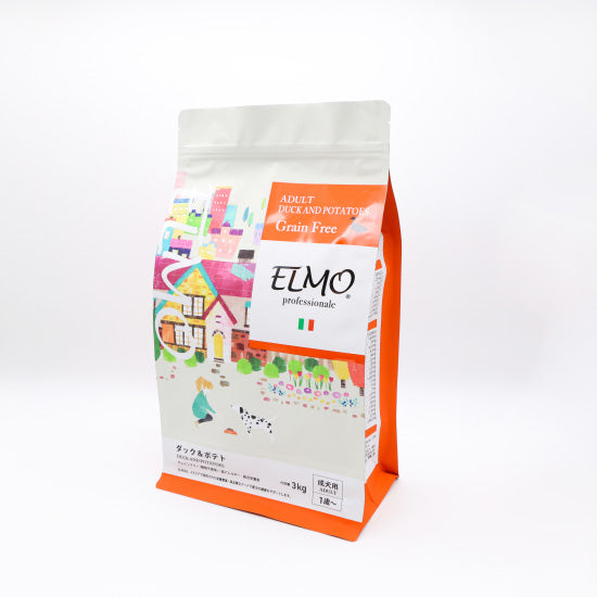 エルモ ELMO ドッグフード アダルト ダック＆ポテト （低GI） プロフェッショナーレ 3kg